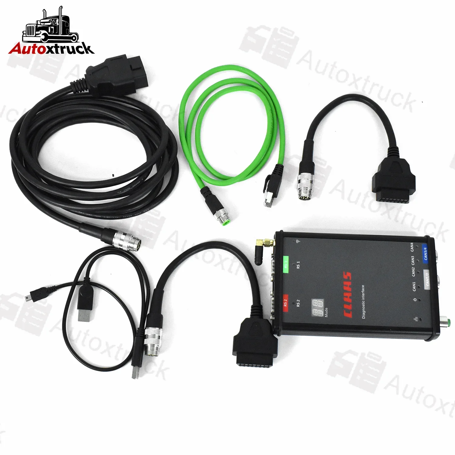 DIAGNOSTIC KIT For claas 4 CAN Wi-Fi Truck tractor Agriculture construction FOR CLAAS CANUSB diagnostic scanner tool