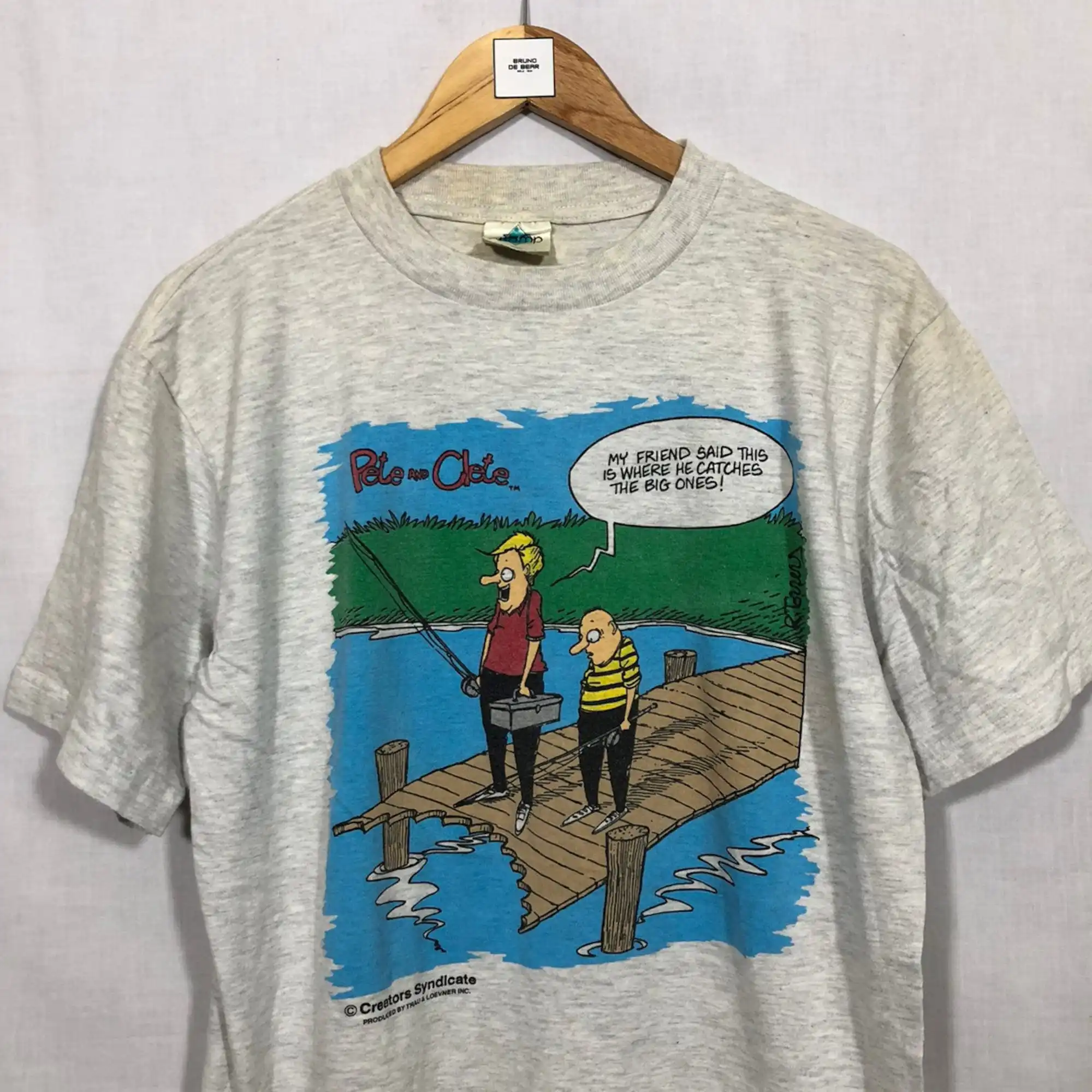 Vintage 80-90's Pete and Clete Creators Syndicate shirt