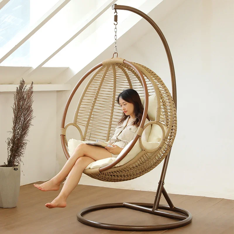 Modern Hammocks Patio Swings Hanging Rocking Chair Luxury Sex Patio Swings Suspended Comfortable Outdoor Furniture Schommel LLPS