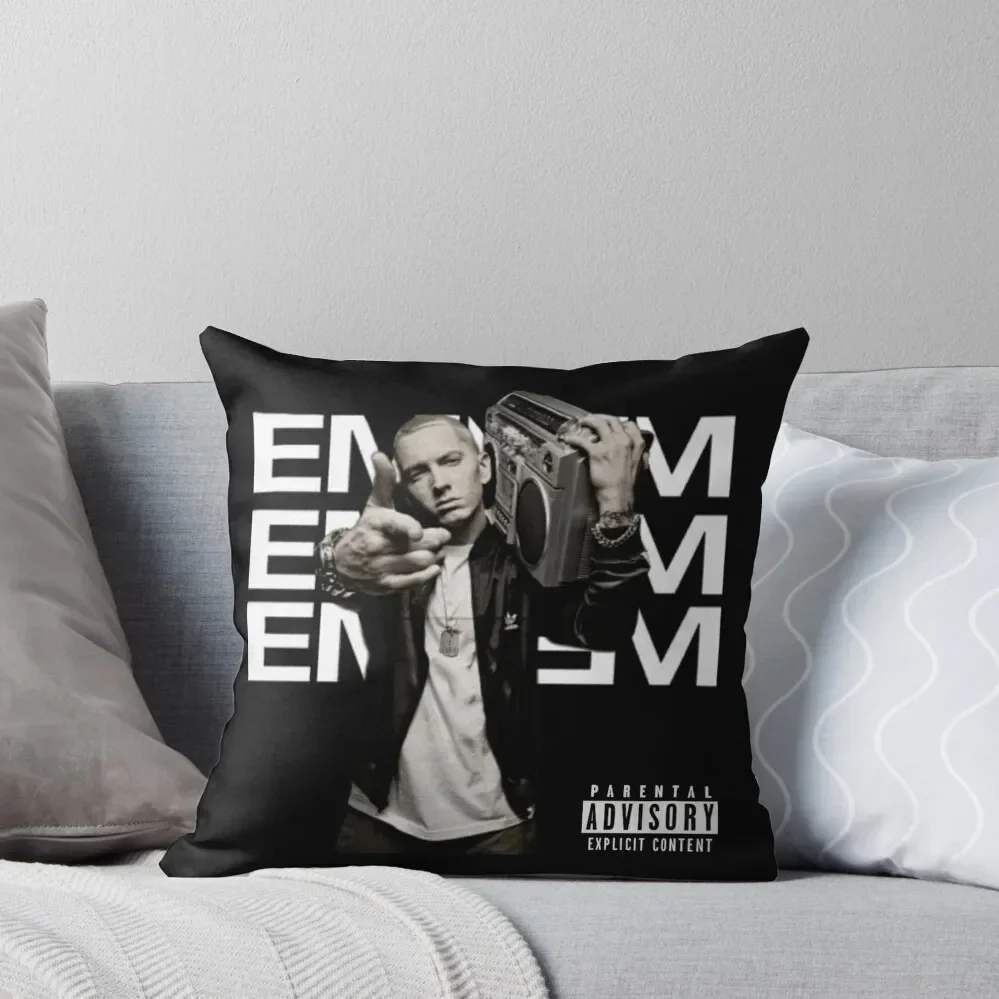 Eminem Boombox Throw Pillow Cushions Cover christmas pillowcases pillow