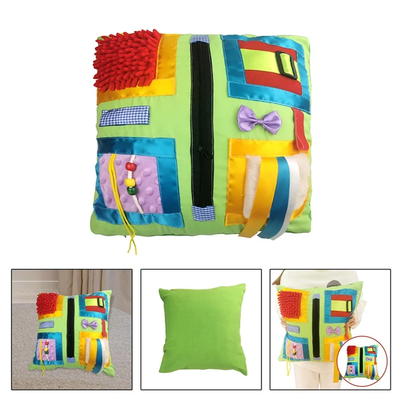 A19F-1 Piece Dementia Activities For Seniors Pillow For Seniors Fidget Pillow Products For Elderly With Dementia, Alzheimers,G66
