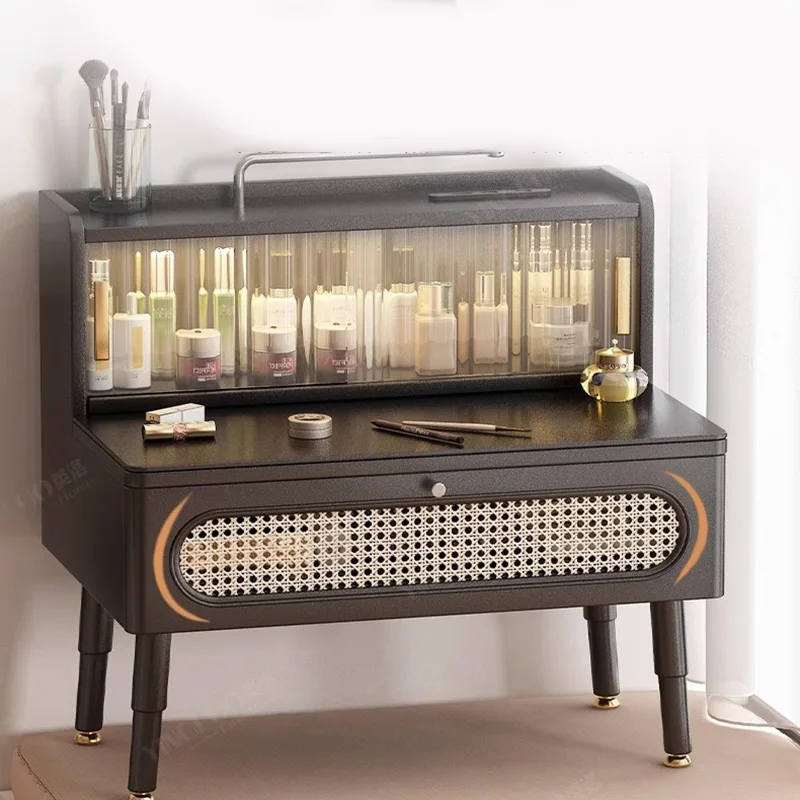 تخزين صغير منضدة الزينة تخزين خزانة غرفة النوم طويل القامة طاولة الغرور خزائن غرفة المعيشة الخشب Comoda Para Quarto أثاث المنزل #2