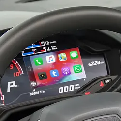 Original Car Upgrade Wireless CarPlay Module For Lamborghini Huracan 2013-2016 6.5'' Wireless Android Auto Interface Rear Camera