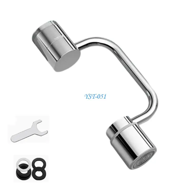 E15A Space Saving Faucet Extension Arm with Ergonomic Designs Prevents Water Splashing During Hand Washing Dish Cleaning