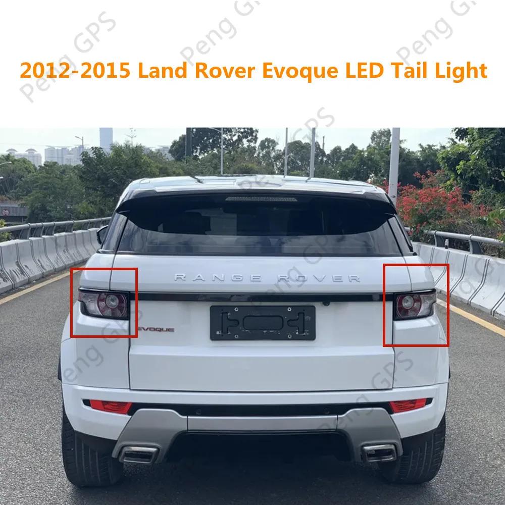 

2 шт., Автомобильные светодиодные фары для Land Rover Evoque 2012-2016