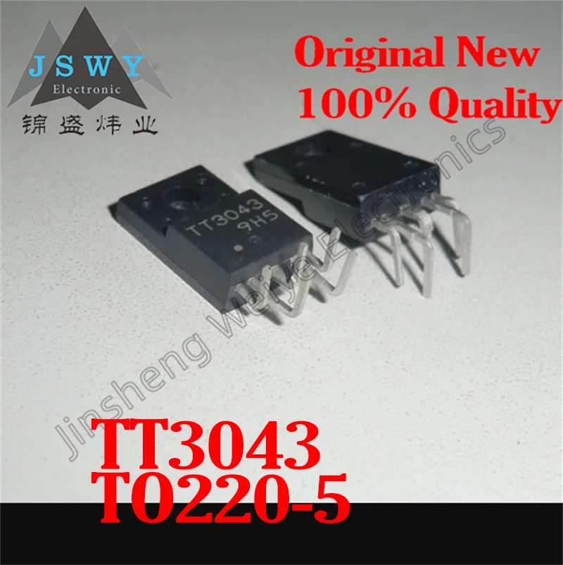 

(5/20 pcs) TT3043 TO220F-5 package 60V voltage 30A current N-channel enhancement mode power MOSFET new original stock