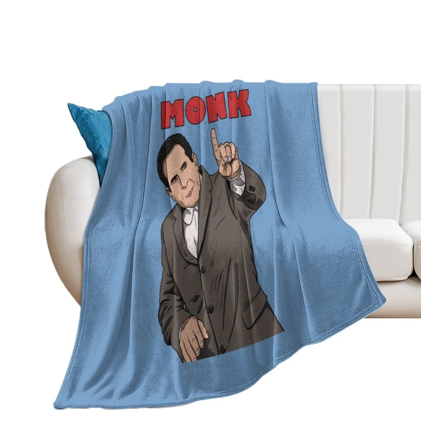 Adrian Monk Throw Blanket Bed Weighted Camping Blankets