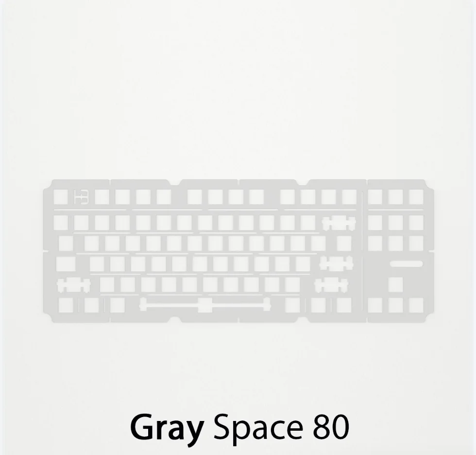 For Graystudio Space80 Apollo Customized Mechanical Keyboard PC Positioning Board