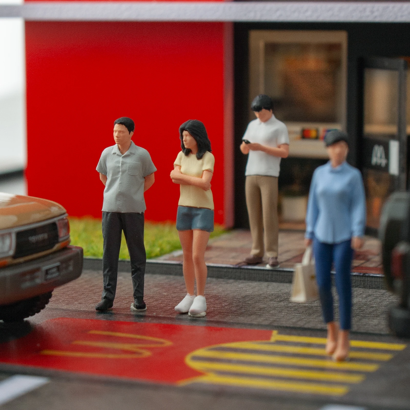 Men Accessories Shop - Figurines 1/64, figurines en résine, miniatures