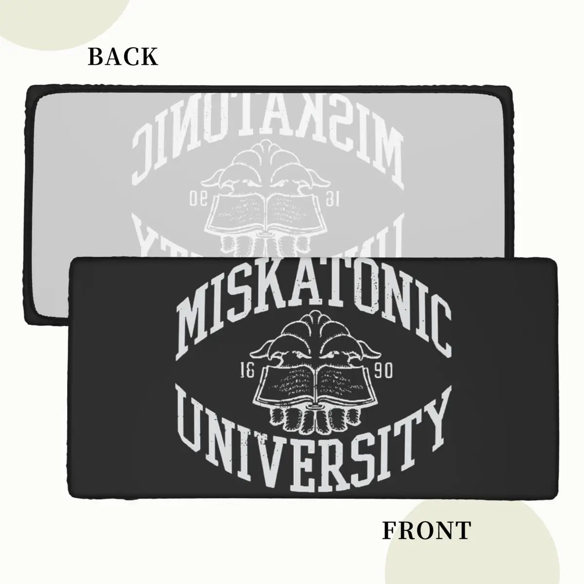 Call Of Cthulhu Necronomicon Miskatonic University Cthulu And Lovecraft Rectangular Tablecloth Table Cover Table Cloth