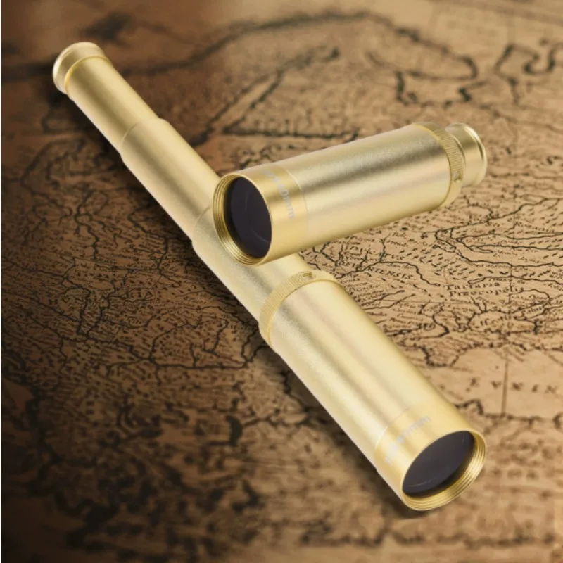 

Birding Scope Monoculars BAK4 High-power HD 30x40 Pirate Retractable Pull Portable Pocket Retro Outdoor Telescope