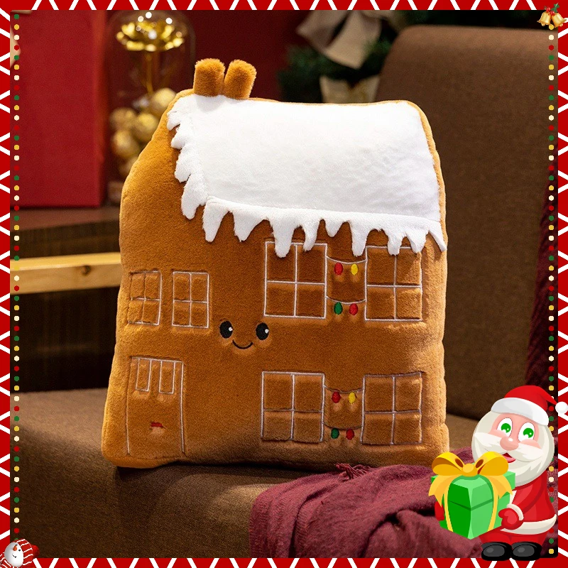 وسادة وسادة زينة شجرة عيد الميلاد للرجال من الزنجبيل - هدية تزيين عيد الميلاد لعطلة عطلة عيد الميلاد المثالية