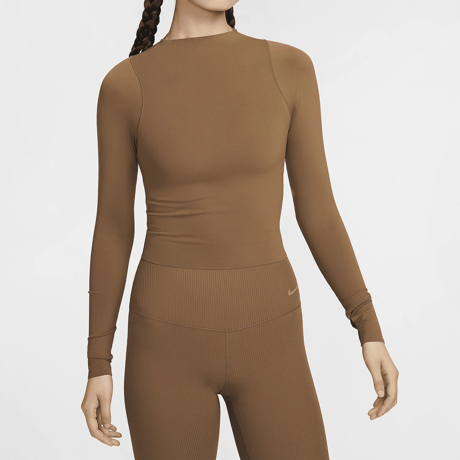 

Официальные женские беговые тренировочные кроссовки Nike Zenvy Dri-FIT с длинными рукавами FN3023-281