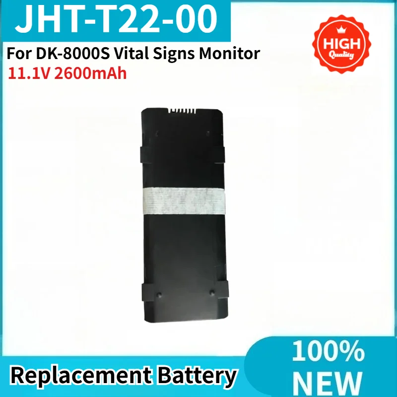 High Quality 11.1V 2600mAh JHT-T22-00 Battery for DK-8000S Vital Signs Monitor Replacement Battery
