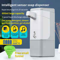 Automatic Soap Dispenser Touchless Hand Washing Foaming Soap Liquid Dispenser Infrared Sensor Smart Foam Machine Gel Dispenser