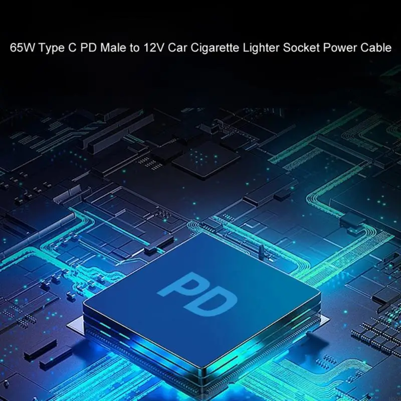 H052 65W USB C MALE TO 12 В.