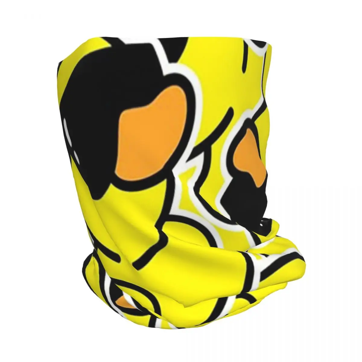Yellow Classic Rubber Duck Bandana Neck Cover Wrap Mask Scarf Multi-use Cycling Scarf Beanies Hat Unisex Adult Breathable view 2