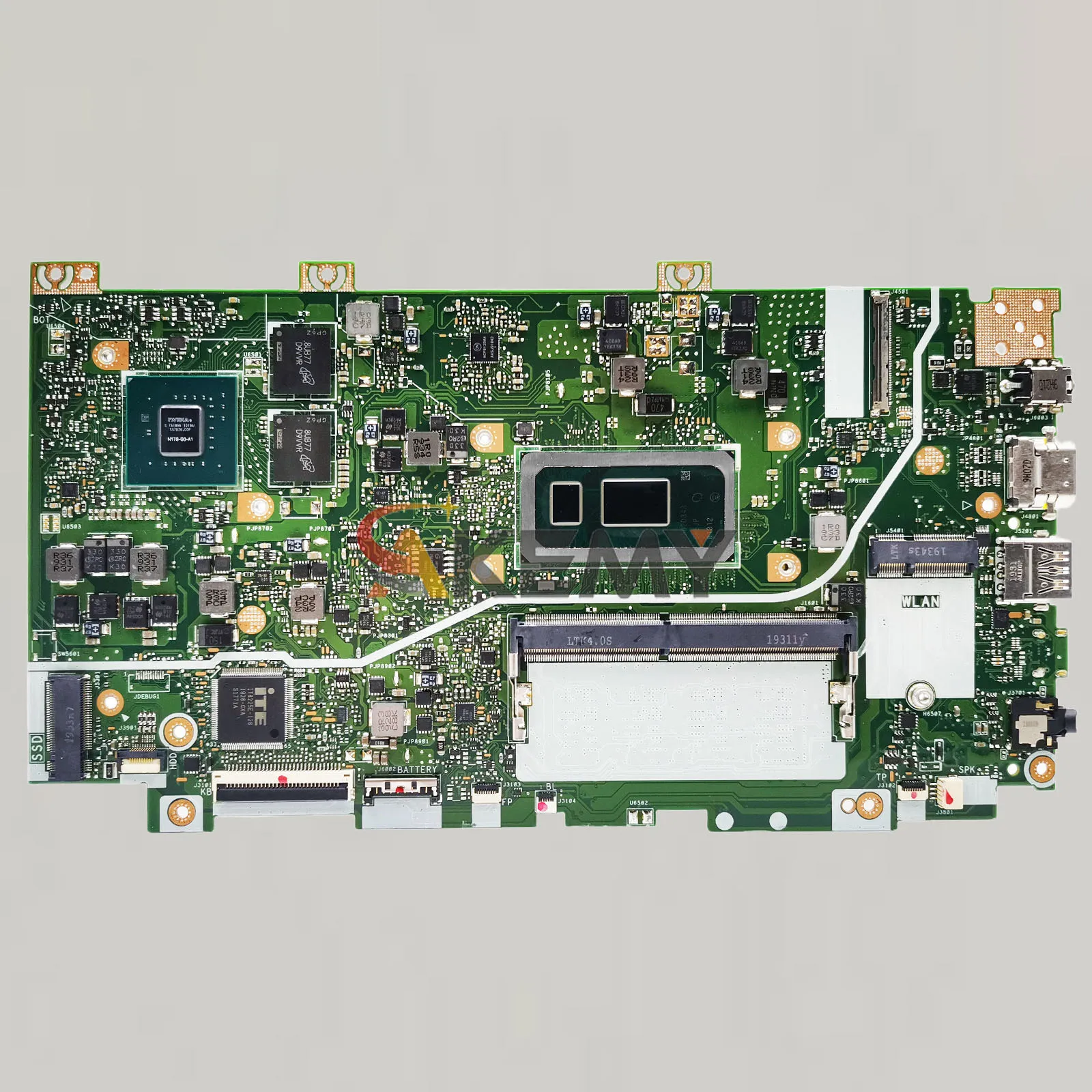 Placa base para ordenador portátil X412FL para ASUS V4000F X412FJC R424F X412FLG V4000U X412FLC Y4200U X412F X412FAC con CPU I3 I5 I7