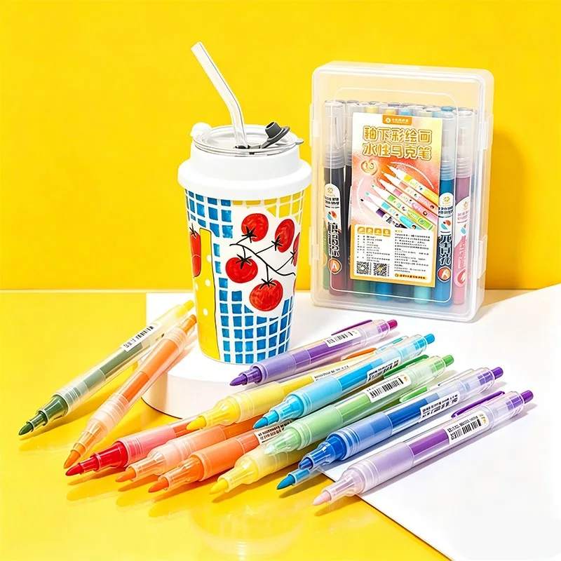 Pottery Underglaze Paint Markers 13 Colors Water Based Ceramic Drawing Pens Kids Student DIY Graffiti Art Craft Supplies