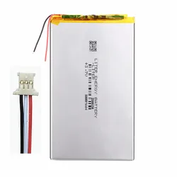 3.7V 5000mAh 2588158 Liter energy battery For ONYX BOOX NOTE / PRO / NOTE E-Book Reader Tablet 3-wire Plug