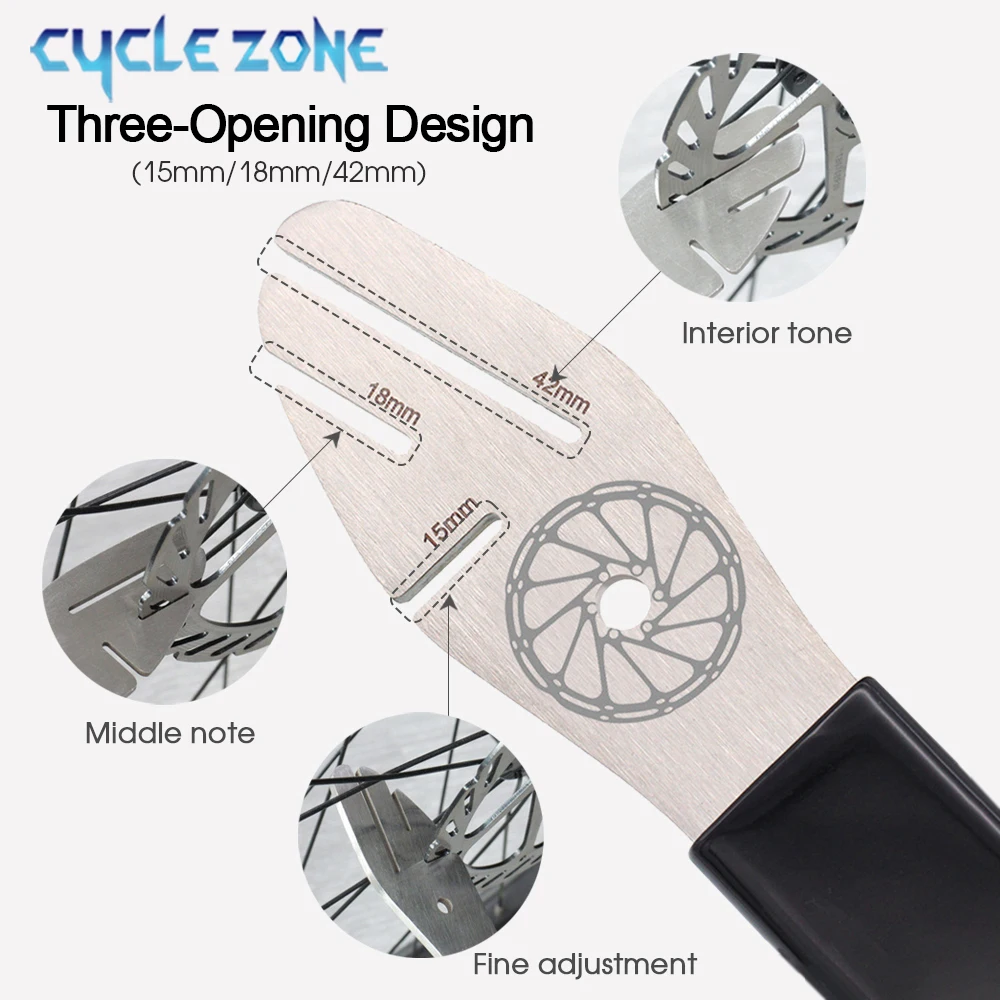 Bike Tool Disc Brake Correction Wrench Mountain Road Bicycle Brake Rotor Alignment Truing Tool Cycling Adjustment Repair Tools