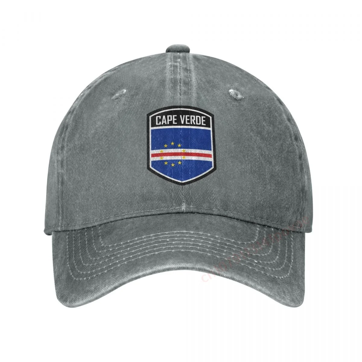 جديد علم كيب فيردي قبعات البيسبول الرجال النساء للجنسين لينة Casquette قبعة موضة الدنيم قبعة خمر قابل للتعديل أبي قبعة