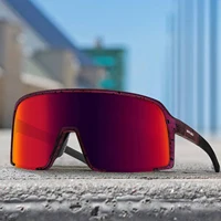 JULI Gafas de sol polarizadas para hombres y mujeres, a prueba de viento, deportes al aire libre, ciclismo, correr, protección UV400, gafas de sol masculinas 8133