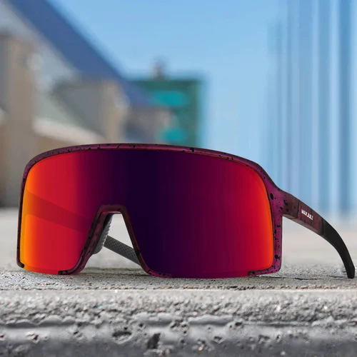 JULI Gafas de sol polarizadas para hombres y mujeres, a prueba de viento, deportes al aire libre, ciclismo, correr, protección UV400, gafas de sol masculinas 8133