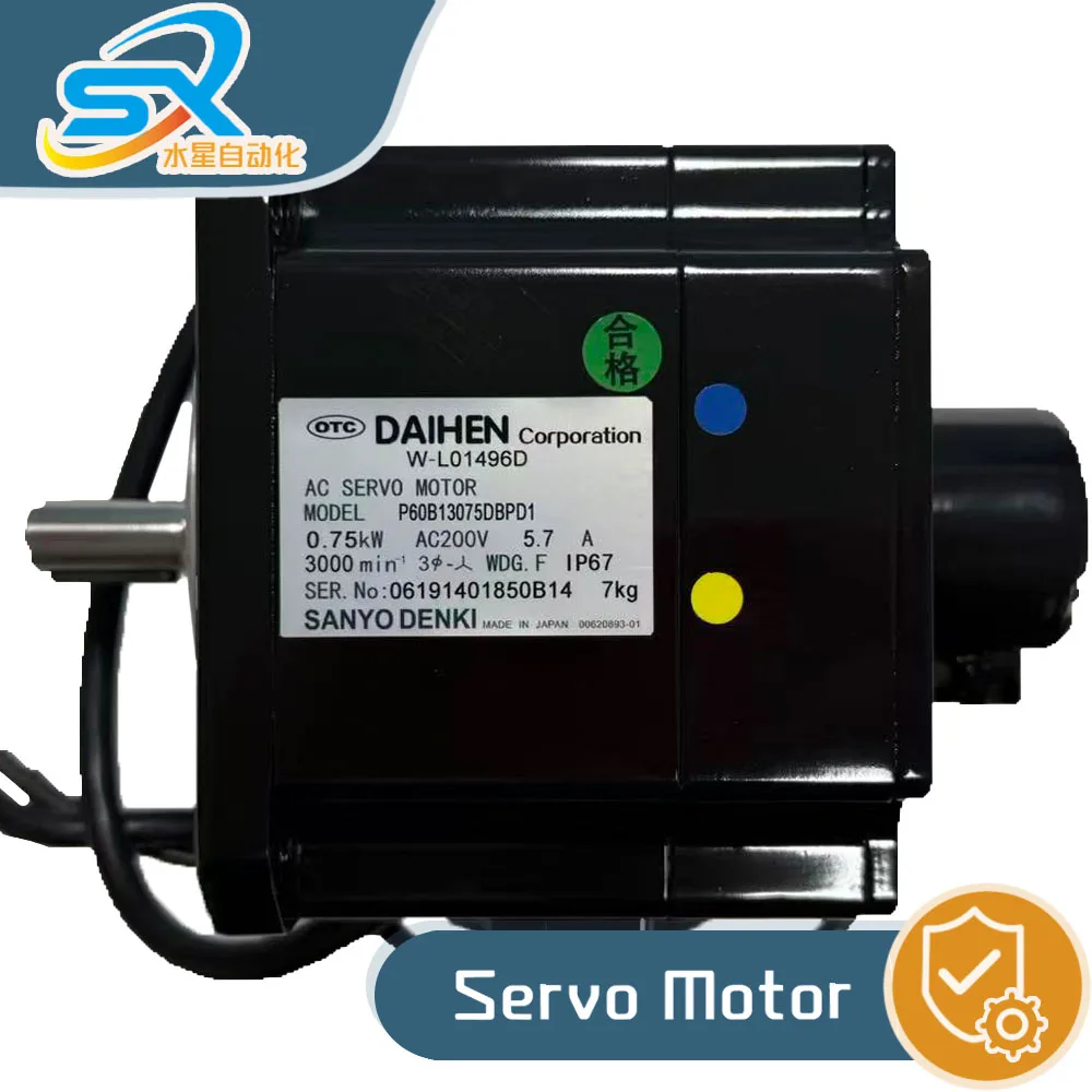 

SANYO DENKI (OTC) AC Servo Motor P60B13075DBPD1 750w For Robotics One year/three months warranty