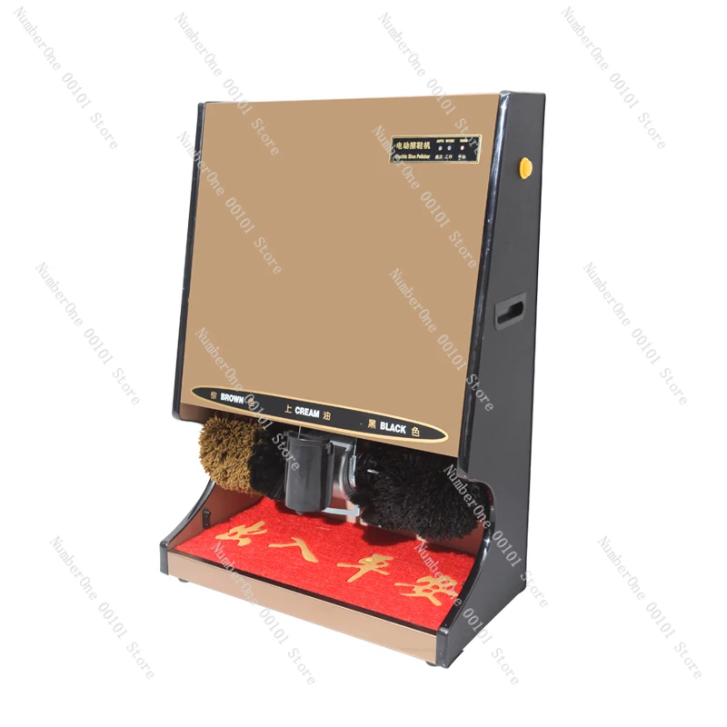 

Shoe Shine Machine Automatic Household Automatic Induction Shoe Shine Machine Public Hotel Lobby Electric Brush shoe cleaner