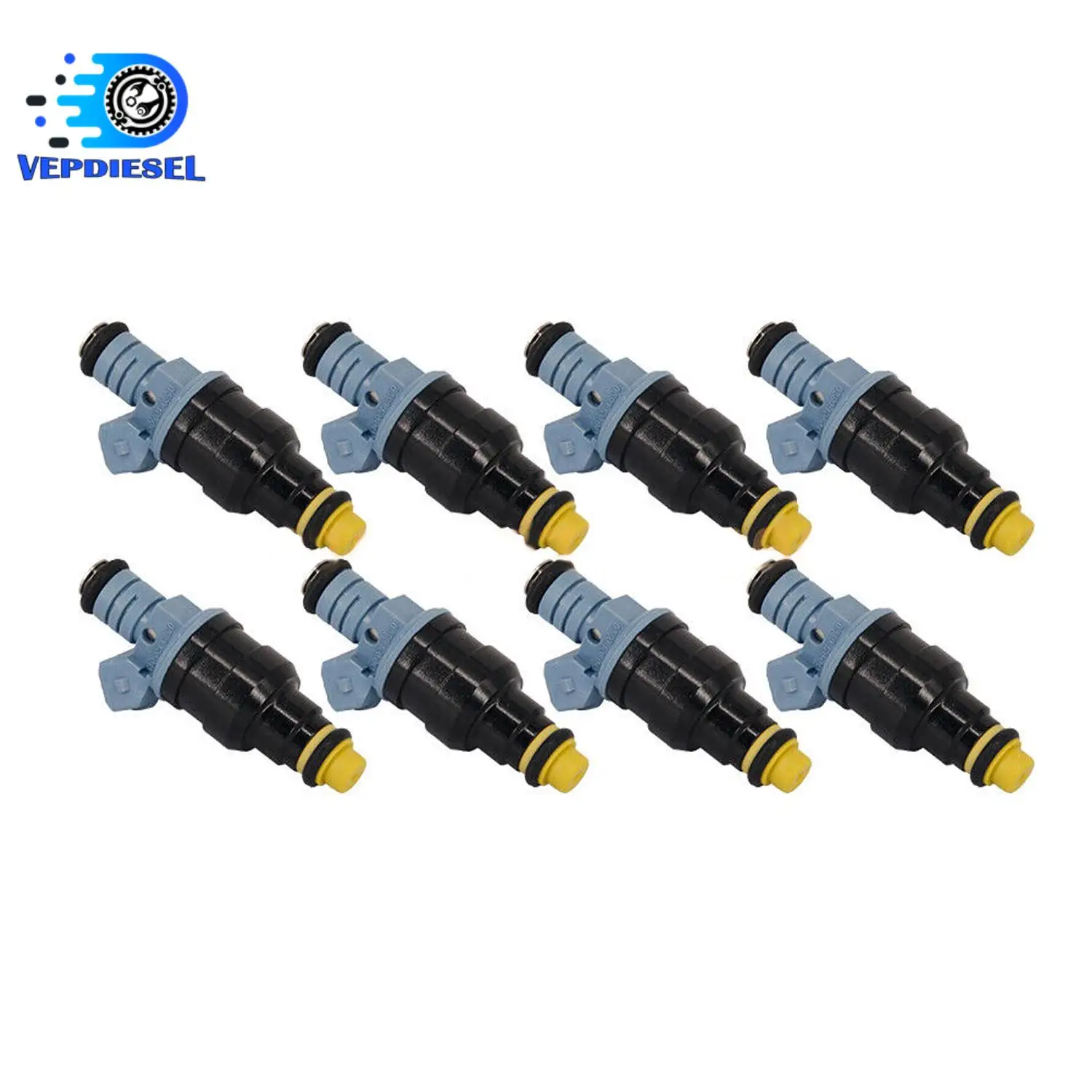 8pcs Fuel Injectors 0280150913 0280150947 0280150759 For 1991-1997 Ford E250 E350 F250 F350 7.5L 460C Car Refurbished Parts