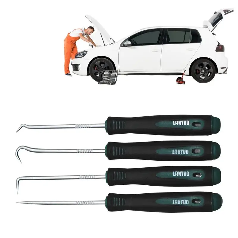 

Hook And Pick Set Car Oil Seal Removal Tool Kit Versatile O Ring And Gasket Puller Remover Hooks For Precise Repair Work