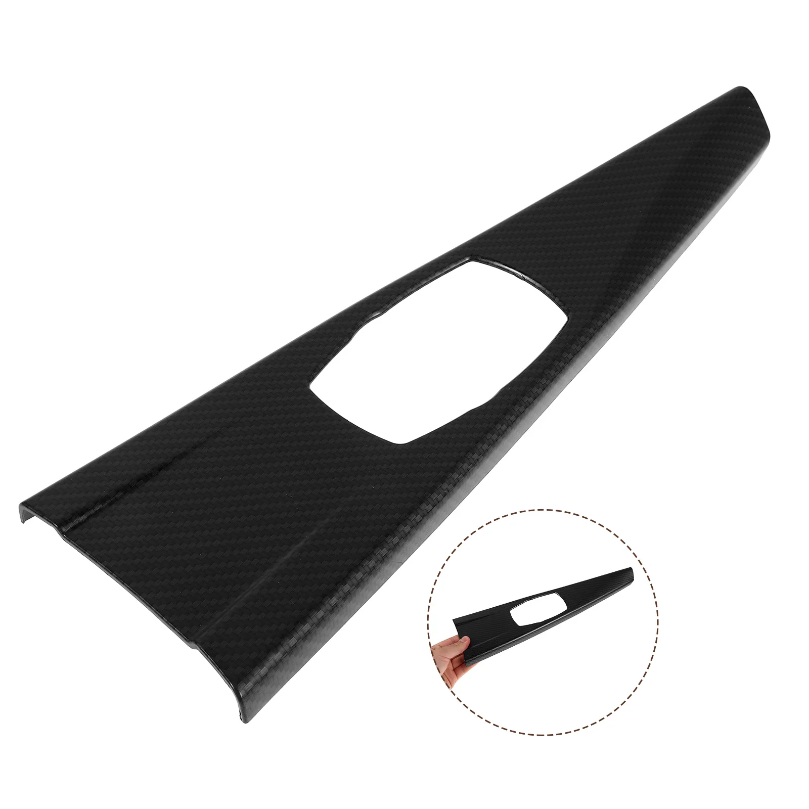 

Multi-Media Panel Cover Car Interior Trim Sticker Abs Material Compatible For Bmw 3 Dashboard Accessories Console Cover