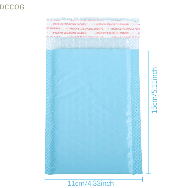 10Pcs Light Blue Bubble Mailers Padded Mailing Envelopes Self-Seal Shipping Bags for Small Business Bubble Bag