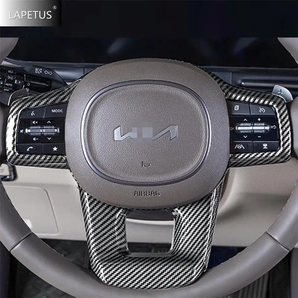 

Car Door Armrest / Steering Wheel / Gear Box Shift Panel / Reading Light Cover Trim Accessories For Kia Carnival KA4 2021 - 2024