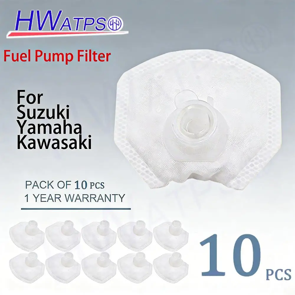 15420-05H00 Fuel Pump Filter For Honda CMX500 Yamaha XVS950A XV1700A Suzuki AN250 AN400 GSR400 Kawasaki VN900 EX250 ER250 ER650