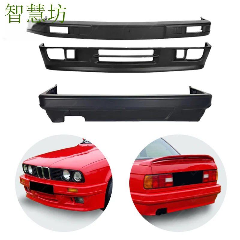 

Suitable for BMW 3 Series E30, PP material MT style body kit with front bumper and rear bumper