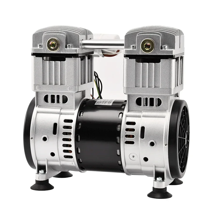 1.5KW/2HP مضخة هواء صغيرة مكبس فراغ وطابعة لوحة إزالة الرغوة خالية من الزيت