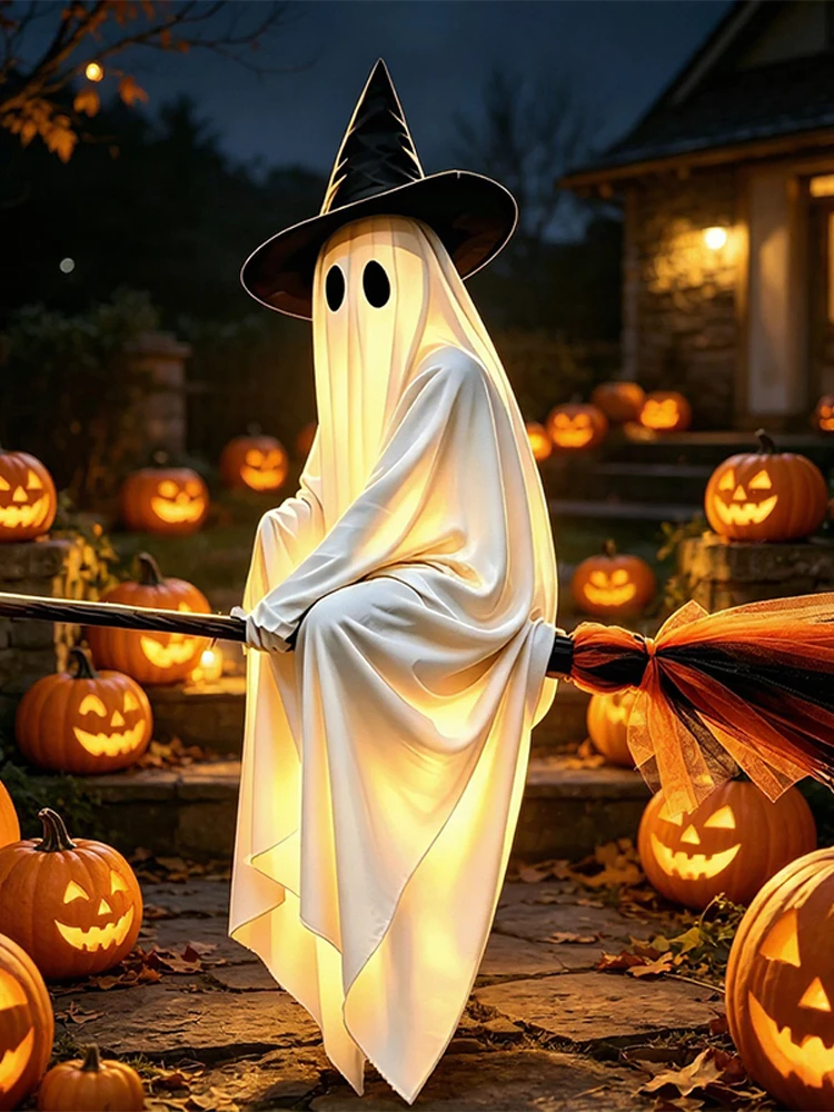 Halloweenowe latające miotły i – Lighting Decor For House recenzja i cena