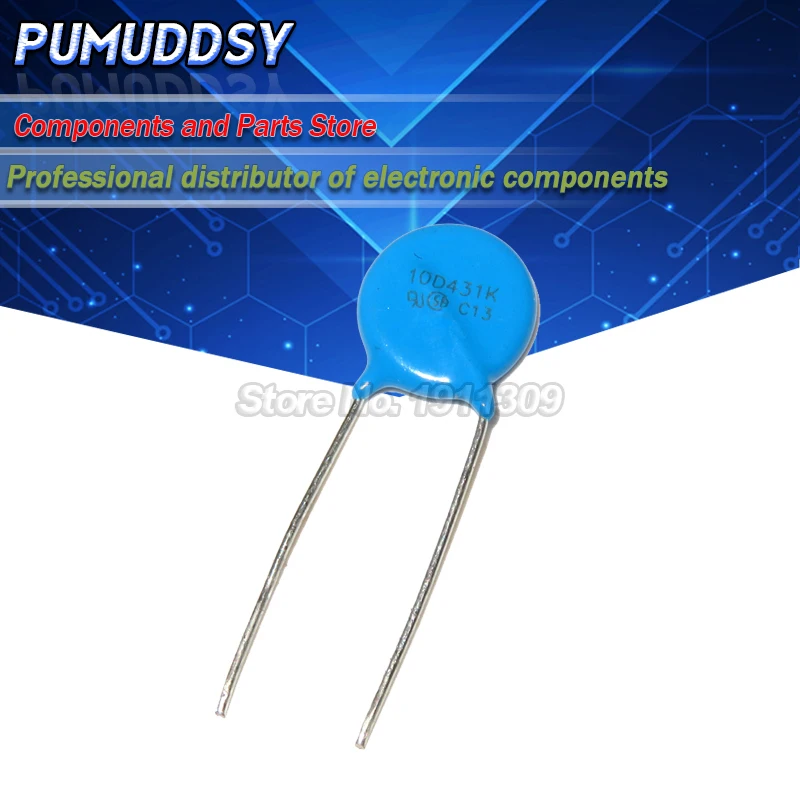 10PCS varistor 10D431K 430V piezoresistor 10D431