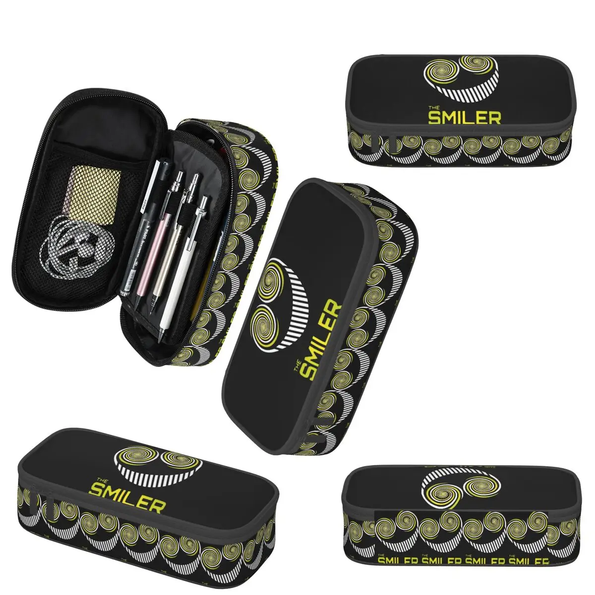 The Smiler Alton Towers Merch Uk Active Pencil Case for Studen School Pen Box Pencil Bag Stationery Supplies Pen Holder Bag