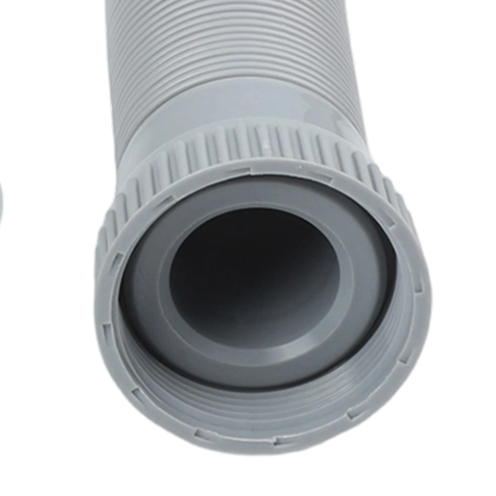Flexible Kitchen Sink Drain Hose Hose Flexible Tube Gray Sink Drain Extension Bendable Design Efficient Water Flow