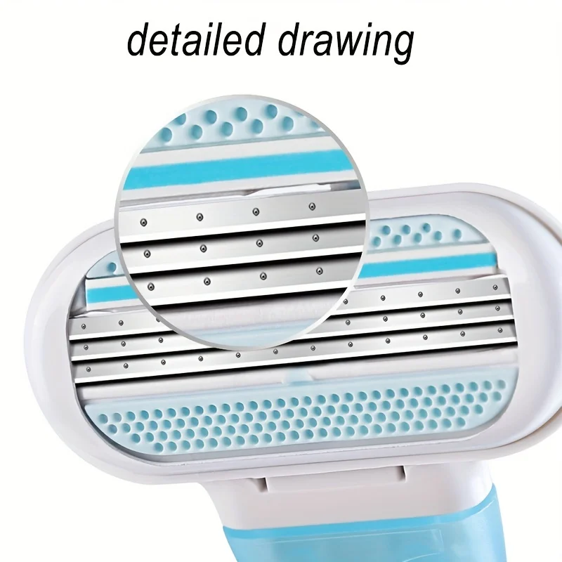 1 مقبض + 4/8 شفرة النساء سلامة شفرات حلاقة الوجه/الساق/الإبط/بيكيني الجمال إزالة الشعر الحلاقة متوافق فينوس ماكينة حلاقة #4