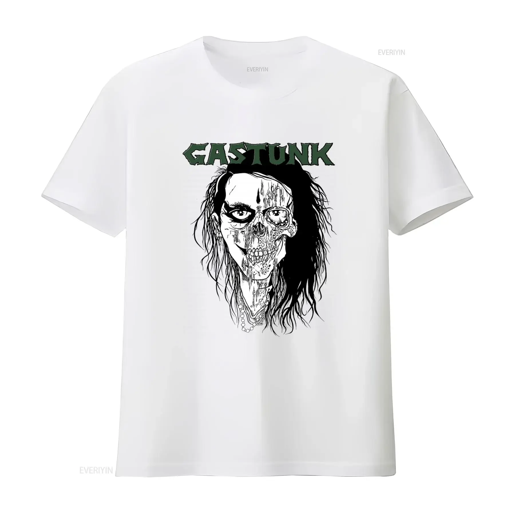 Vintage 90s Gastunk Pushead Hardcore Punk Band T Shirt Unique Skull Design Retro Style Perfect for Enthusiasts vintage Washed