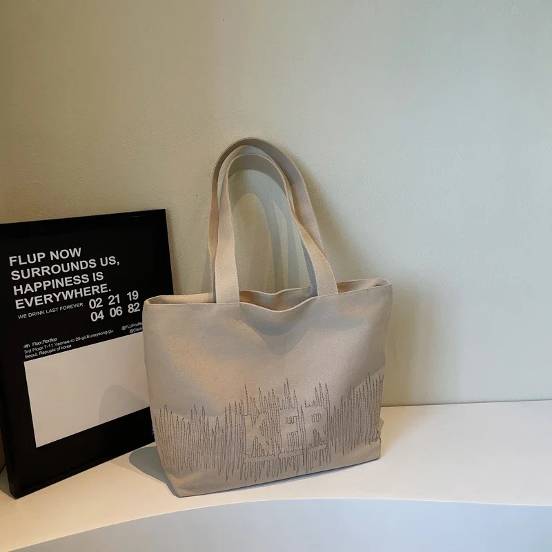 

Nylon Solid String Casual Tote Soft Large Capacity Popular Women's Bags 2025 High Quality Versatile Fashion Retro Women's Bags