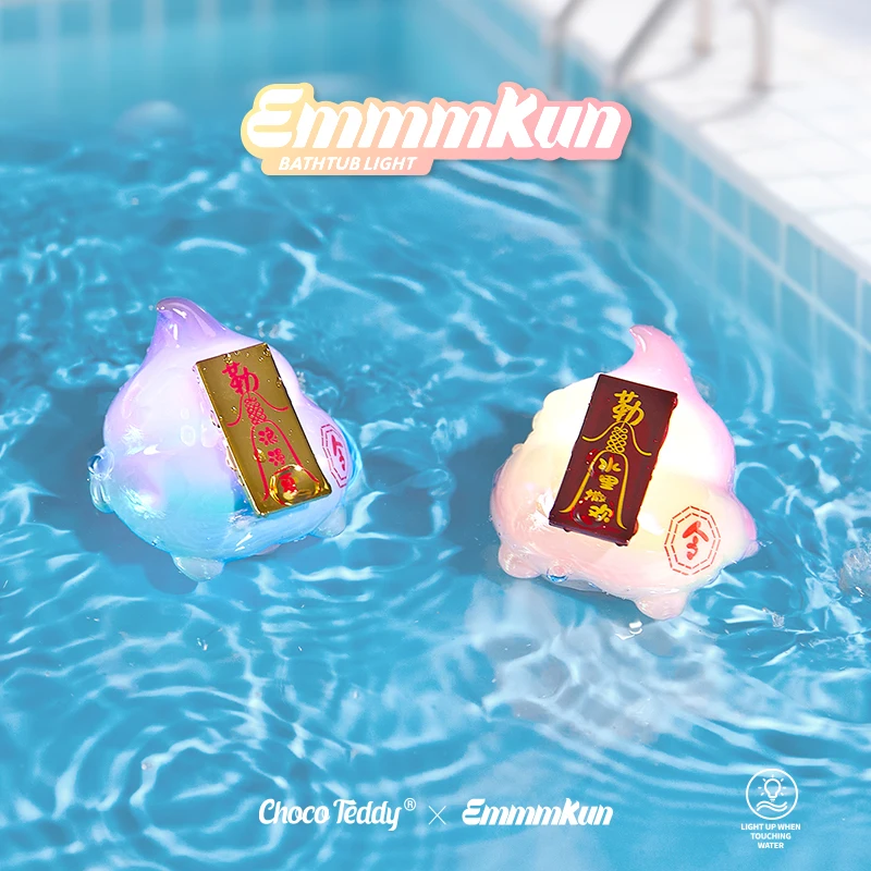 Genuíno emmmkun banheira luz caixa cega bonito ornamento de mesa brinquedos requintados e interessantes na moda estatuetas colecionáveis