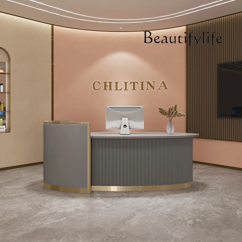 صفحة الخروج لصالون التجميل متجر الملابس عداد بار الطلاء منحني الجمال الطبي مكتب استقبال الأسنان دليل العداد