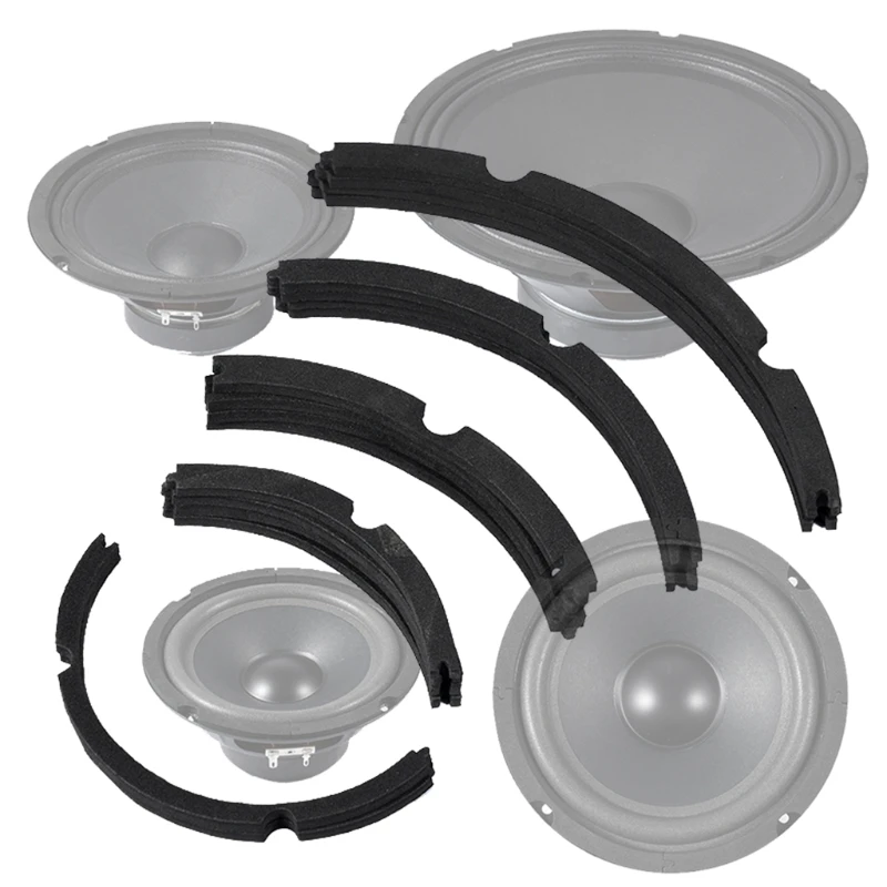 Foam Ring Edge Speaker Repair Parts Horn Press Edge Gasket Loudspeaker Speaker Surround Repair for Speaker Repair
