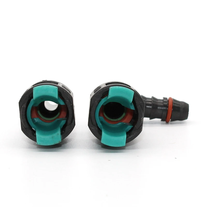 7.95 ID6 Auto Car Fuel Line Hose Coupler Quick Release Connector Fuel Line Rubber Hose Carburetor Part