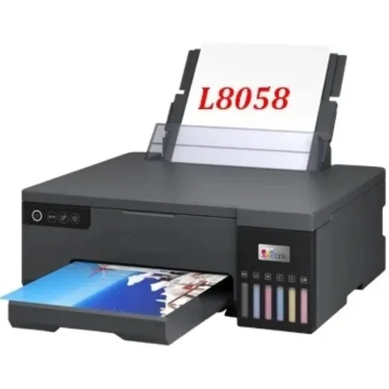 

L8058 Six-color Professional Photo Printer with Ink Supply Compartment L805